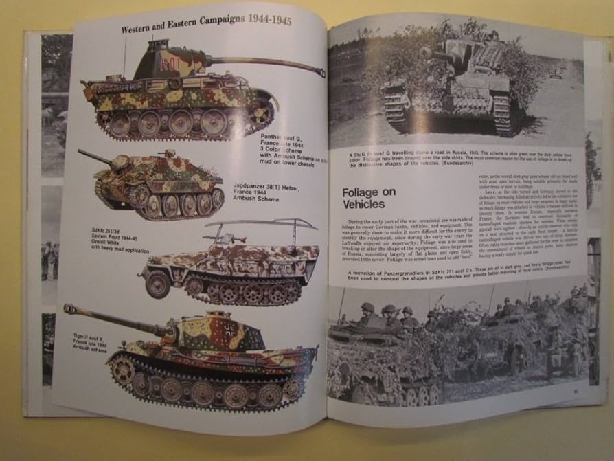 Camouflage of the German Panzer Forces, 1939-45 (v. 1